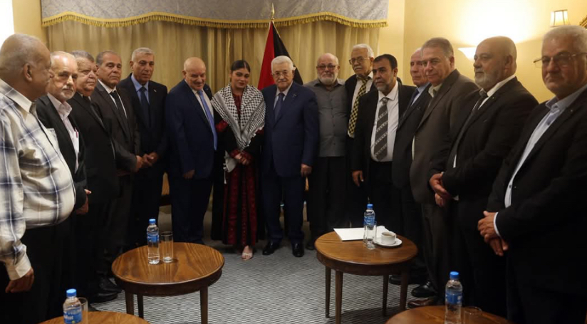 الرئيس عباس يستقبل وفدا من المنظمات الشعبية في لبنان