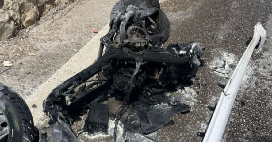 غارة إسرائيلية تستهدف دراجة نارية في باريش