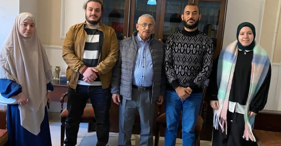 لجنة متابعة شؤون الممرضين والممرضات الفلسطينيين يلتقي اسامة سعد