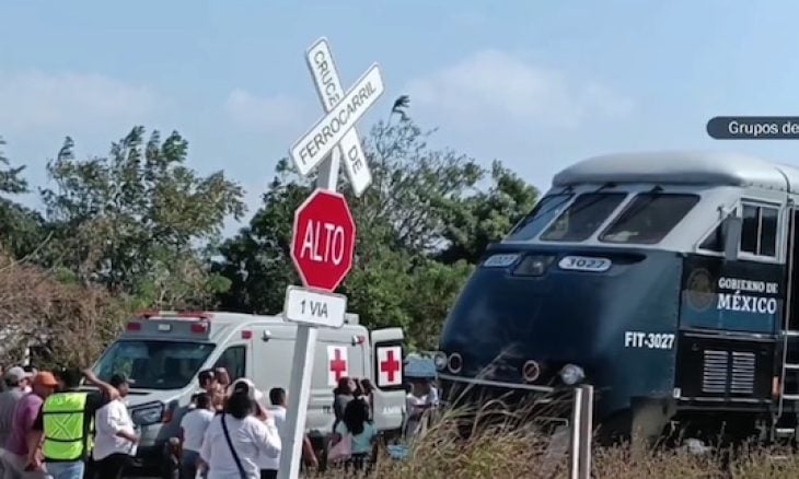 سلاح البحرية: خروج قطار ركاب عن سكته في جنوب المكسيك