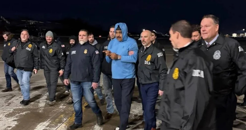 من البحر الكاريبي إلى نيويورك: رحلة صورة مادورو الشهيرة (فيديو)