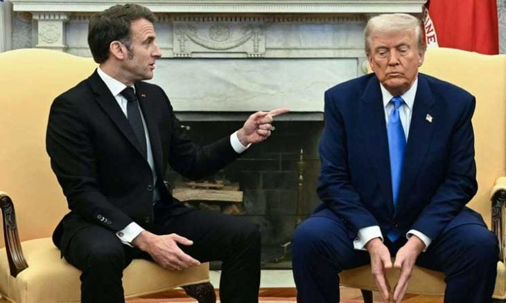 ترامب يهدد فرنسا برسوم جمركية قدرها 200% إذا رفض ماكرون الانضمام لـ”مجلس السلام” في غزة