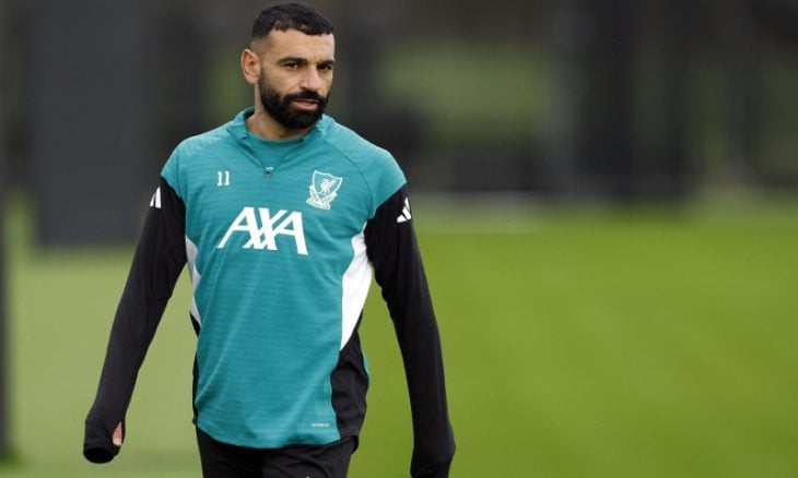 سلوت يلمح إلى مشاركة محمد صلاح أساسيا أمام مارسيليا