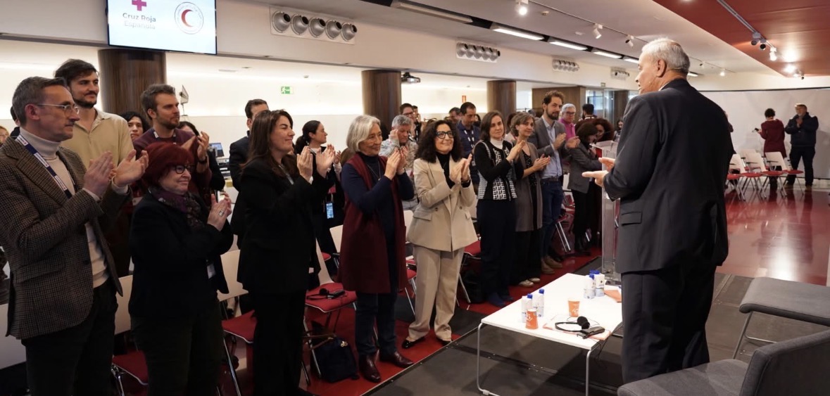 ندوة إنسانية بمدريد: رئيس الهلال الأحمر الفلسطيني يستعرض الأوضاع الكارثية في غزة والضفة الغربية