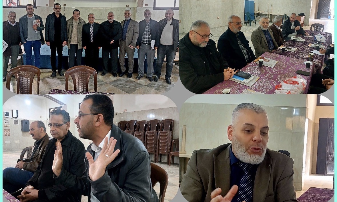 الملتقى الادبي الثقافي الفلسطيني ورابطة عمقا الاجتماعية يعقدان اجتماع مشترك في قاعة بيت المقدس بمخيم نهر البارد ..