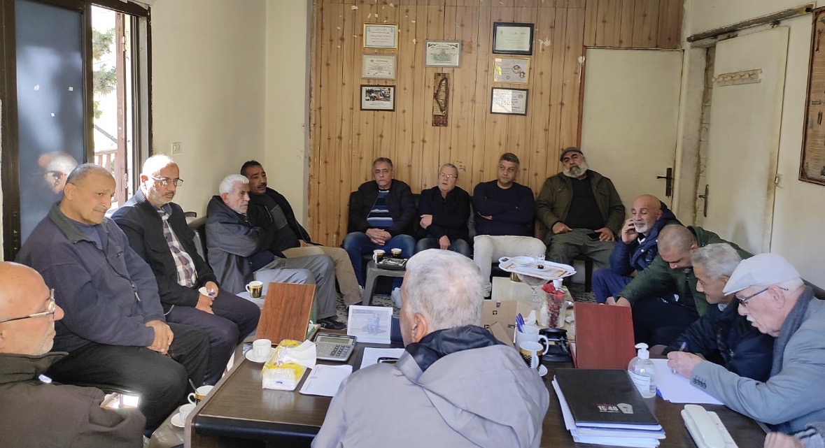 إجتماع تشاوري لأعضاء اللجان الشعبية في مخيم البداوي لمتابعة التحركات