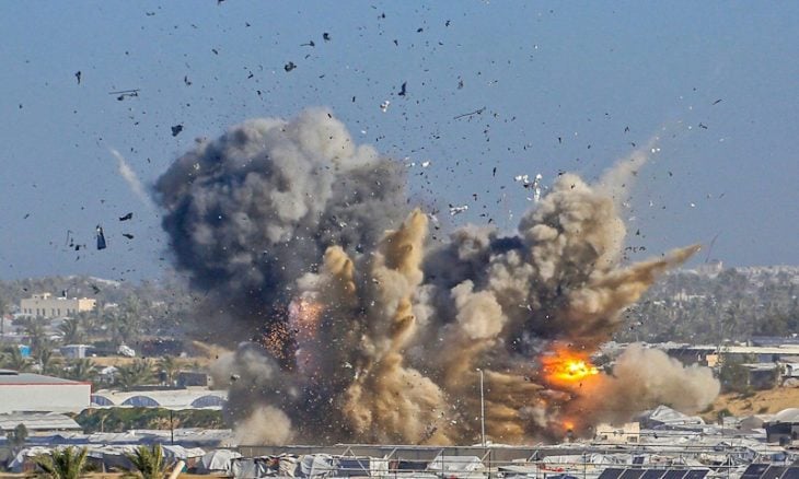 استشهاد 9 فلسطينيين في قصف إسرائيلي على قطاع غزة