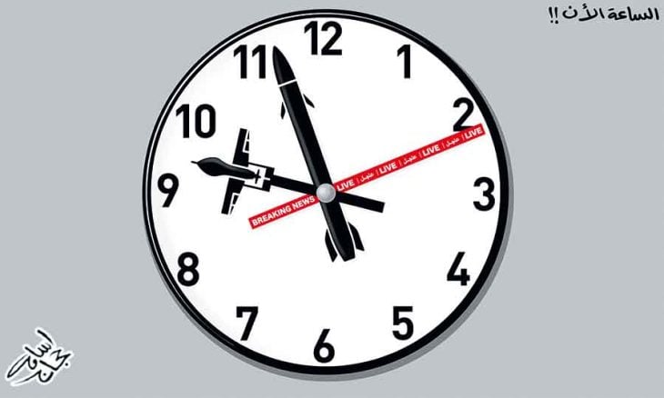 الساعة الأن!!