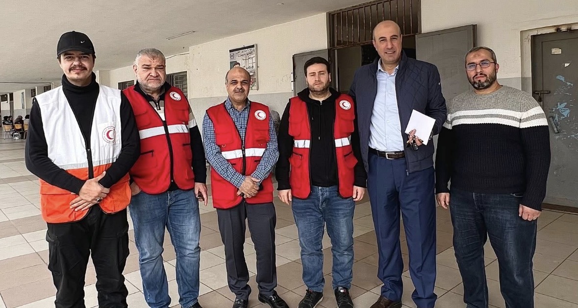 وفد طبي وتمريضي إلى  مدرسة بتير في مخيم نهر البارد  التي تؤوي عدداً من النازحين في نهر البارد