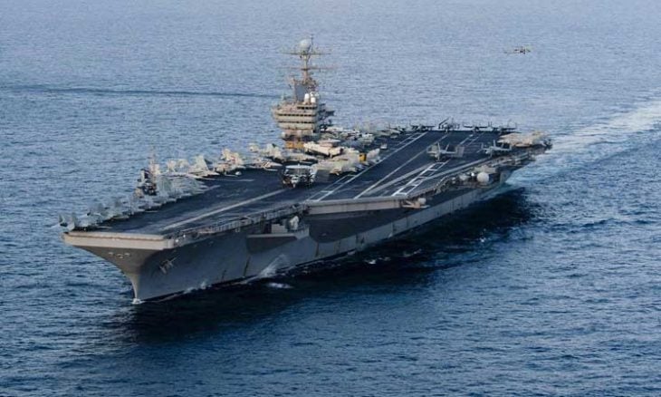 إيران: حاملة الطائرات الأمريكية “أبراهام لينكولن” تغادر المنطقة بعد تحييدها