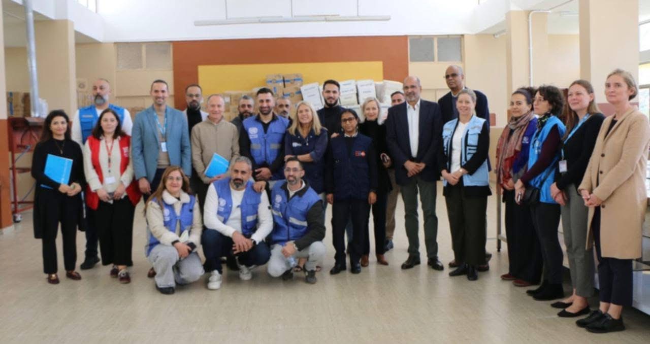 رسالة للموظفين زيارة المنسق المقيم للأمم المتحدة وممثلي وكالات الأمم المتحدة