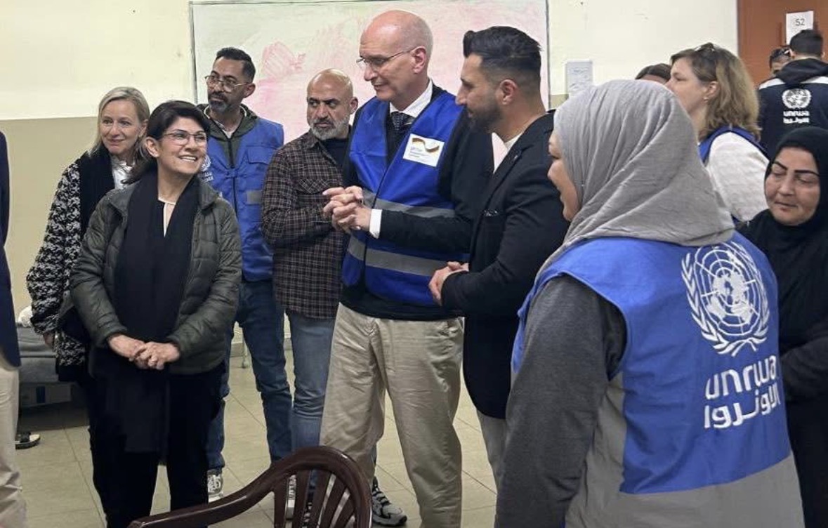 المانيا تدعم اختياجات النازحين في مأموى سبلين