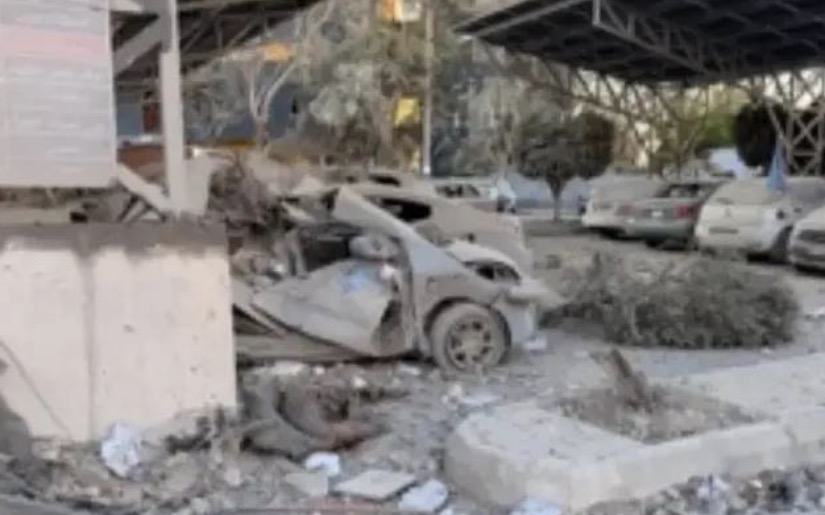 استهداف مستشفى في صور... أضرار جسيمة ودعوة للتحرّ