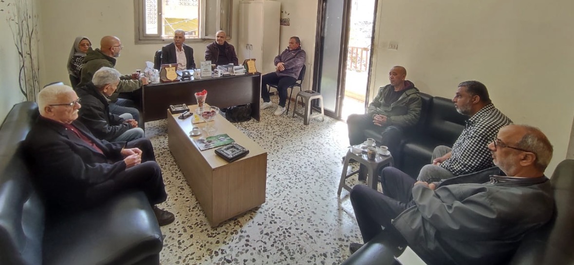 حزب الشعب الفلسطيني يلتقي  اللجان الشعبية في منطقة الشمال