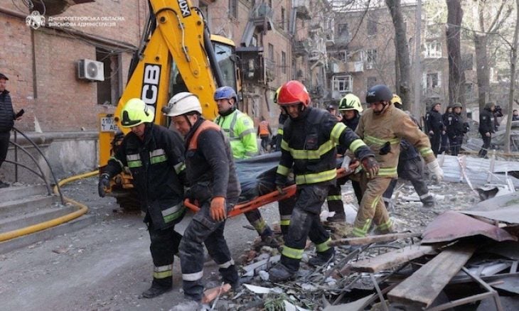 هجوم روسي واسع على أوكرانيا يوقع قتلى وجرحى ويستهدف مدنا عدة بينها دنيبرو وكييف