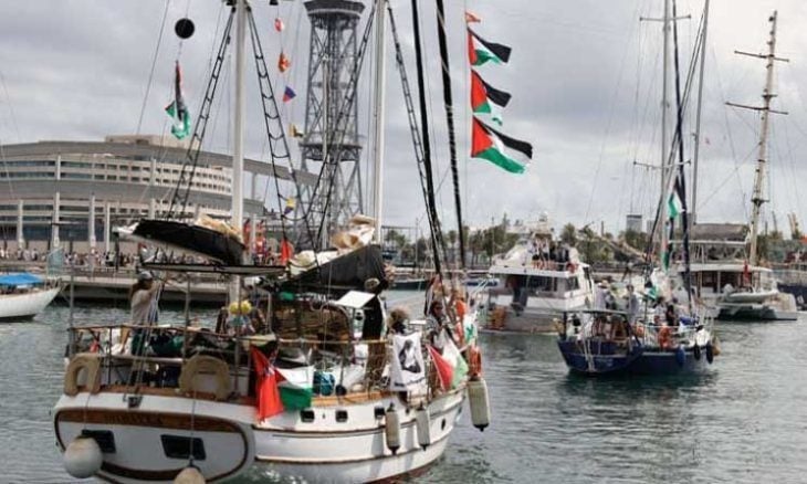 إسرائيل تهاجم سفن “أسطول الصمود” المتجه إلى غزة وتعتقل عشرات الناشطين- (فيديوهات)