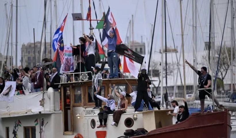 "قرصنة في المياه الدولية"... حزب الله يهاجم استهداف إسرائيل لأسطول الصمود