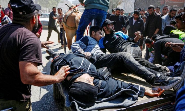 استشهاد 3 فلسطينيين وإصابة 10 جراء غارات إسرائيلية في غزة