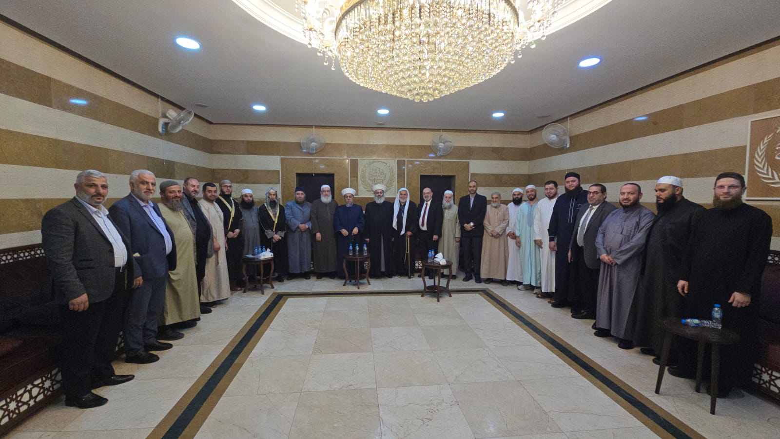 بدعوة كريمة من سماحة مفتي عكار الشيخ الدكتور زيد محمد بكار زكريا حفظه الله تعالى وبحضور رئيس دائرة الأوقاف الإسلامية في عكار سماحة الشيخ مالك جديدة حفظ الله