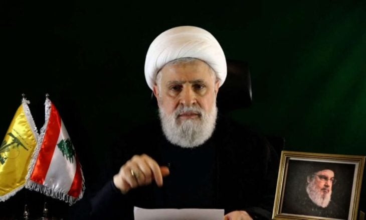 قاسم يتوعد بـ”إخراج العدو مهزوما” ويرفض نزح سلاح حزب الله