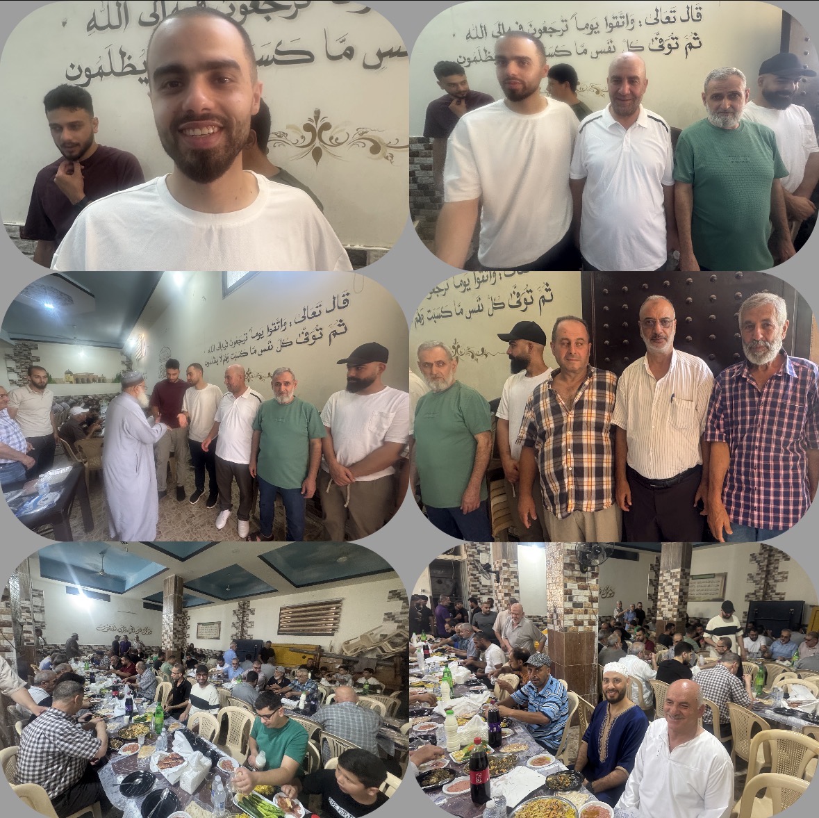 إشهار زواج الشاب عبيدة محمود ديب من كريمة الحاج تيسير السيد في نهر البارد **