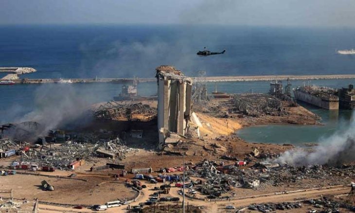 الرئيس اللبناني يدعو القضاء لإصدار القرار الظني بانفجار المرفأ عشية الذكرى السادسة للكارثة