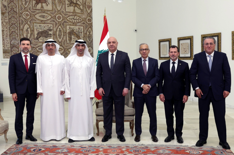 عون يفتح أبواب لبنان أمام المستثمرين الإماراتيين… "التحديات لن تعيقنا"