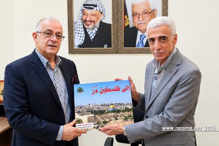مؤسس حملة «إلى فلسطين دُر» يزور سفارة فلسطين في بيروت لبحث التعاون الثقافي والاجتماعي