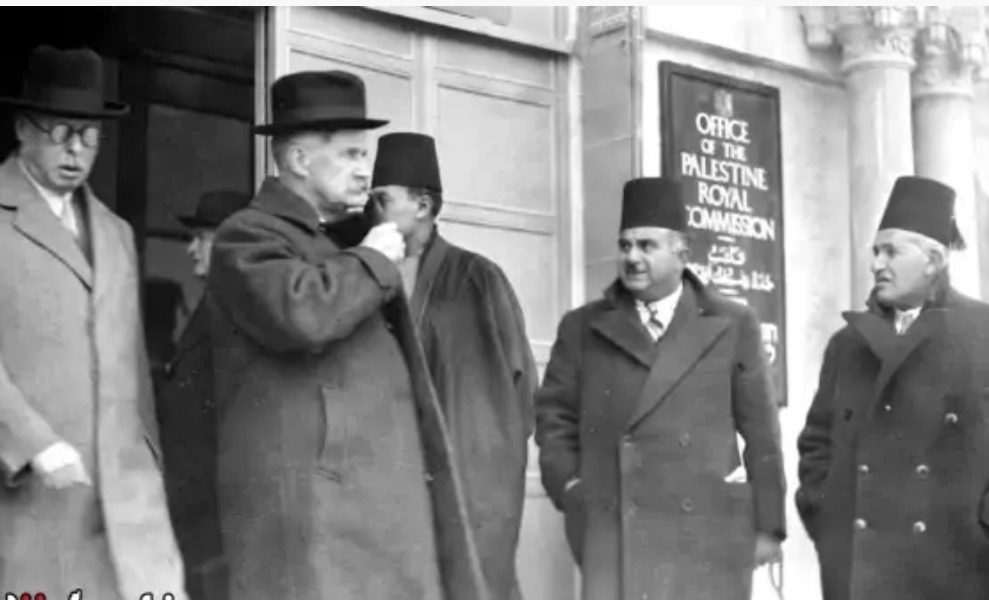 تقرير لجنة بيل.. أول مشروع بريطاني رسمي لتقسيم فلسطين عام 1937