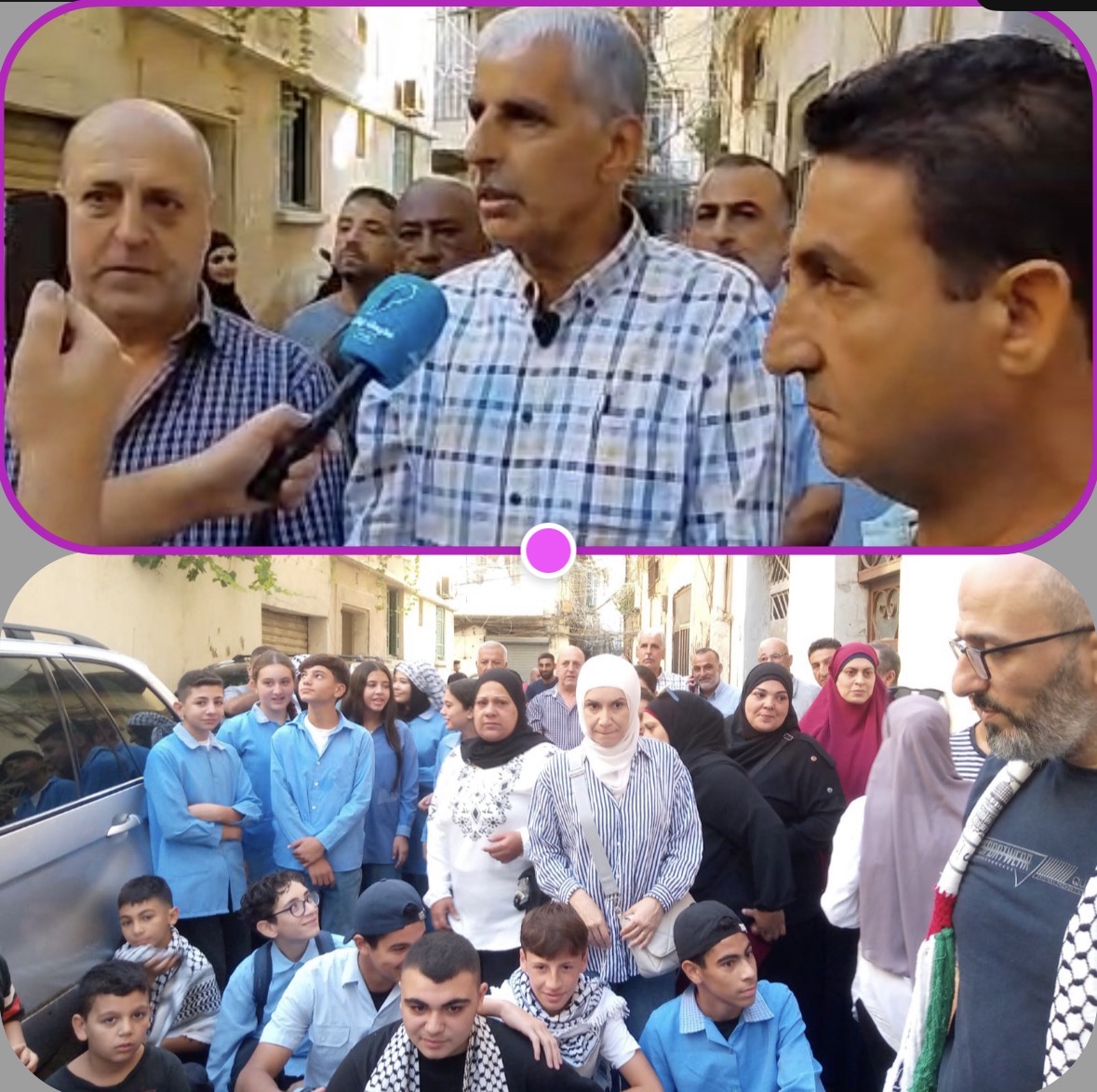 اللجان الشعبية تدعو الأونروا للتراجع عن إغلاق مدرسة رفح في مدينة الميناء .