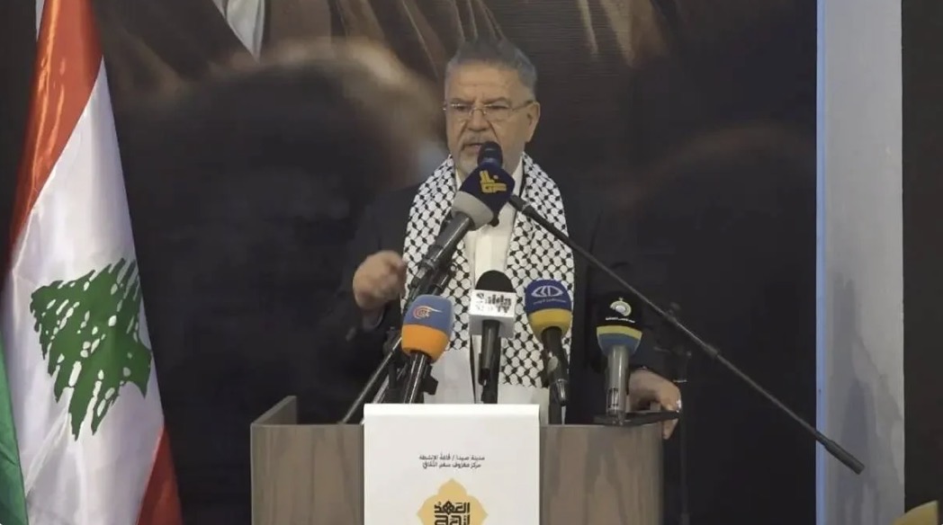 أحيا "حزب الله" في مدينة صيدا الذكرى السنوية الثانية للسيدين حسن نصر الله وهاشم صفي الدين، في قاعة مركز معروف سعد الثقافي،