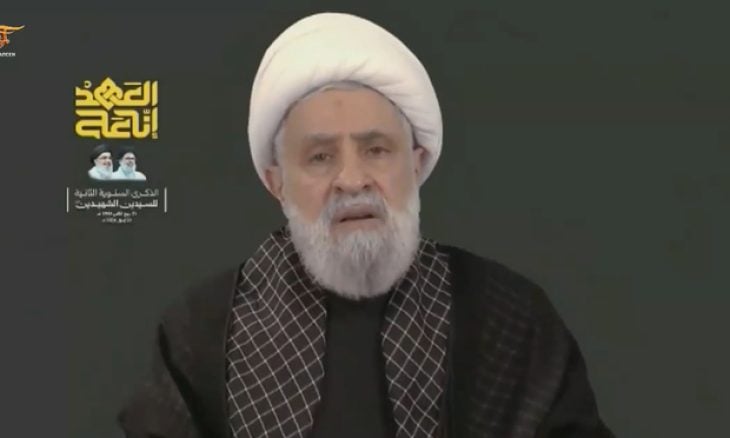 في الذكرى الثانية لاغتيال نصر الله… نعيم قاسم يدعو إلى تجميد المفاوضات المباشرة مع إسرائيل