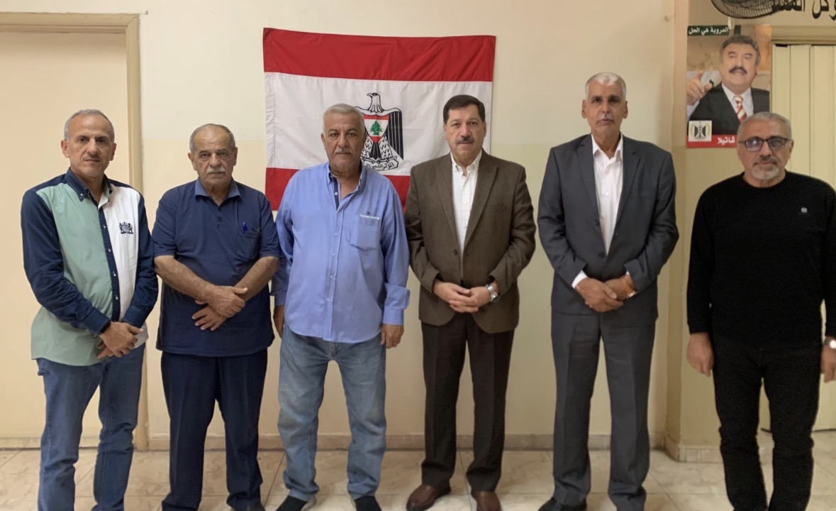 *رئيس المؤتمر الشعبي اللبناني يستقبل وفد الجبهة الشعبية لتحرير فلسطين