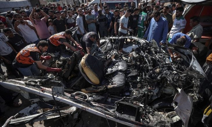 استشهاد 3 فلسطينيين بغارتين إسرائيليتين على قطاع غزة